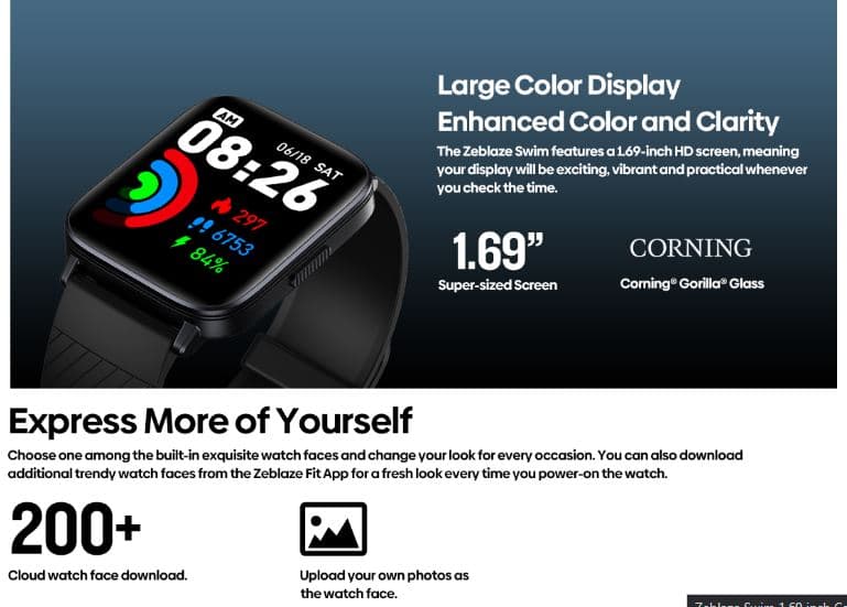 Κατακτήστε τα Νερά με το Zeblaze Swim: Το Απόλυτο Smart Watch γι' αυτό το Καλοκαίρι!, Κατακτήστε τα Νερά με το Zeblaze Swim: Το Απόλυτο Smart Watch γι’ αυτό το Καλοκαίρι!, TechWar.gr