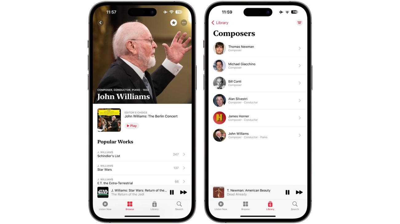 Χρησιμοποιώ το Apple Music Classical ως αποκλειστική εφαρμογή soundtrack — αλλά μερικές επίπεδες νότες το κάνουν μια γλυκόπικρη συμφωνία, Χρησιμοποιώ το Apple Music Classical ως αποκλειστική εφαρμογή soundtrack — αλλά μερικές επίπεδες νότες το κάνουν μια γλυκόπικρη συμφωνία, TechWar.GR