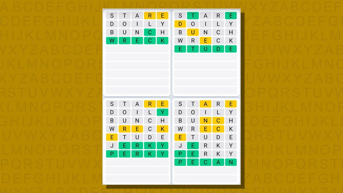 Quordle σήμερα - υποδείξεις και απαντήσεις για το Σάββατο 30 Δεκεμβρίου (παιχνίδι #705), Quordle σήμερα – υποδείξεις και απαντήσεις για το Σάββατο 30 Δεκεμβρίου (παιχνίδι #705), TechWar.GR