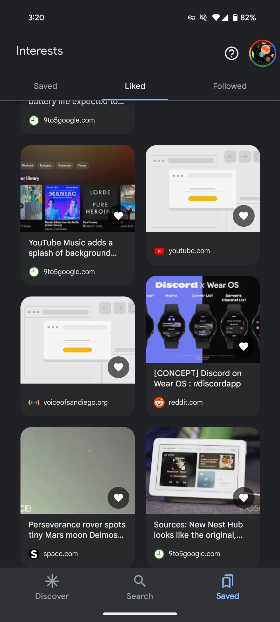 Το Google Discover δείχνει τώρα ποια άρθρα σας άρεσαν (καρδιά), Το Google Discover δείχνει τώρα ποια άρθρα σας άρεσαν (καρδιά), TechWar.gr