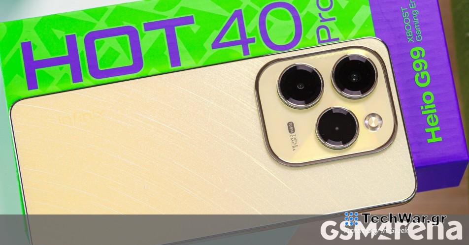 Infinix Hot 40 Pro Free Fire Edition για έλεγχο