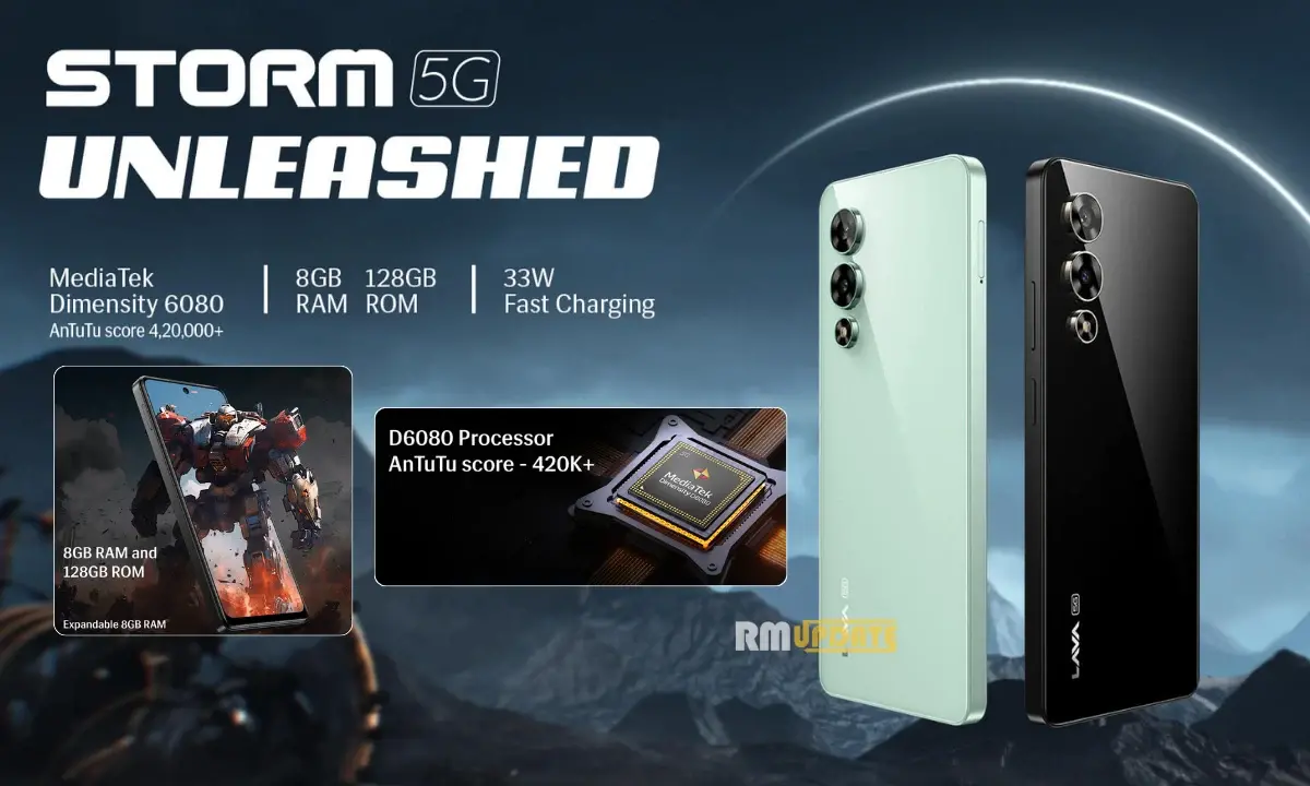 Το Lava Storm 5G έφτασε στην Ινδία, εδώ είναι οι λεπτομέρειες τιμών και προδιαγραφών, Το Lava Storm 5G έφτασε στην Ινδία, εδώ είναι οι λεπτομέρειες τιμών και προδιαγραφών, TechWar.gr