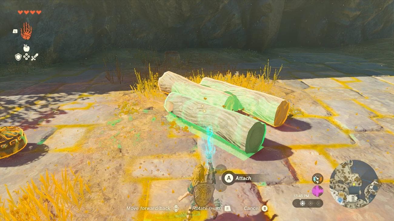 Στιγμιότυπο οθόνης Zelda: Tears of the Kingdom