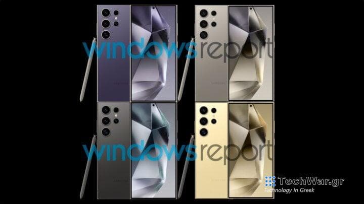 Samsung Galaxy S24 Ultra Titanium Colors