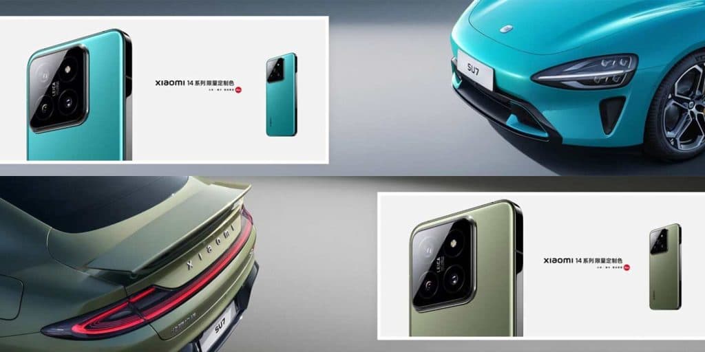 Το Xiaomi 14 και το Watch S3 αποκτούν νέα χρώματα που ταιριάζουν με το SU7 EV, Το Xiaomi 14 και το Watch S3 αποκτούν νέα χρώματα που ταιριάζουν με το SU7 EV, TechWar.GR