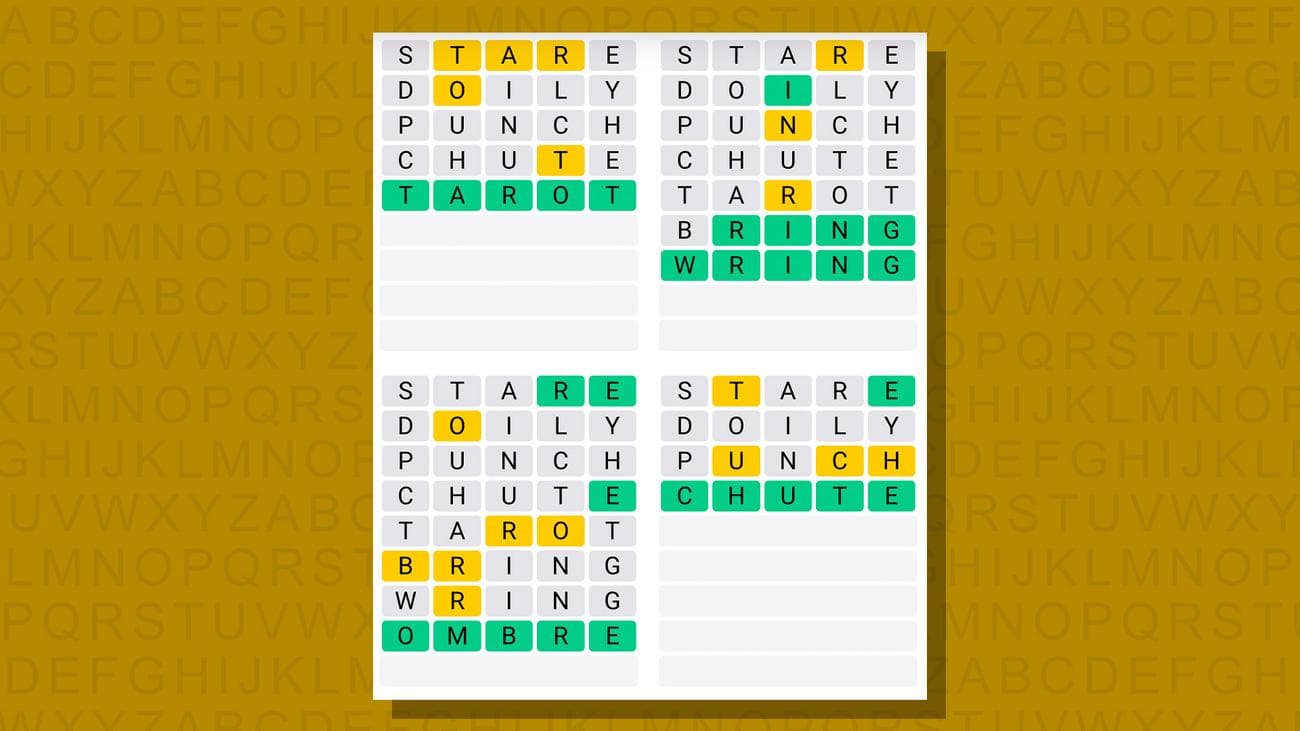 Quordle today - υποδείξεις και απαντήσεις για την Τρίτη 26 Δεκεμβρίου (παιχνίδι #701), Quordle today – υποδείξεις και απαντήσεις για την Τρίτη 26 Δεκεμβρίου (παιχνίδι #701), TechWar.gr