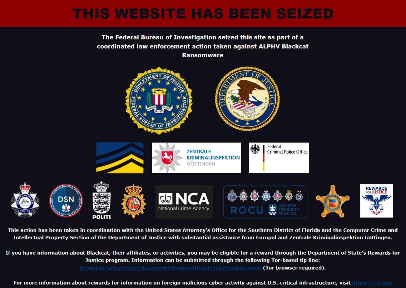 Το FBI διακόπτει τη λειτουργία του ransomware Blackcat, δημιουργεί εργαλείο αποκρυπτογράφησης, Το FBI διακόπτει τη λειτουργία του ransomware Blackcat, δημιουργεί εργαλείο αποκρυπτογράφησης, TechWar.gr