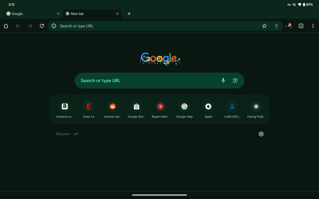 Το Chrome για Android δοκιμάζει το καρουζέλ favicon της σελίδας νέας καρτέλας, Το Chrome για Android δοκιμάζει το καρουζέλ favicon της σελίδας νέας καρτέλας, TechWar.gr