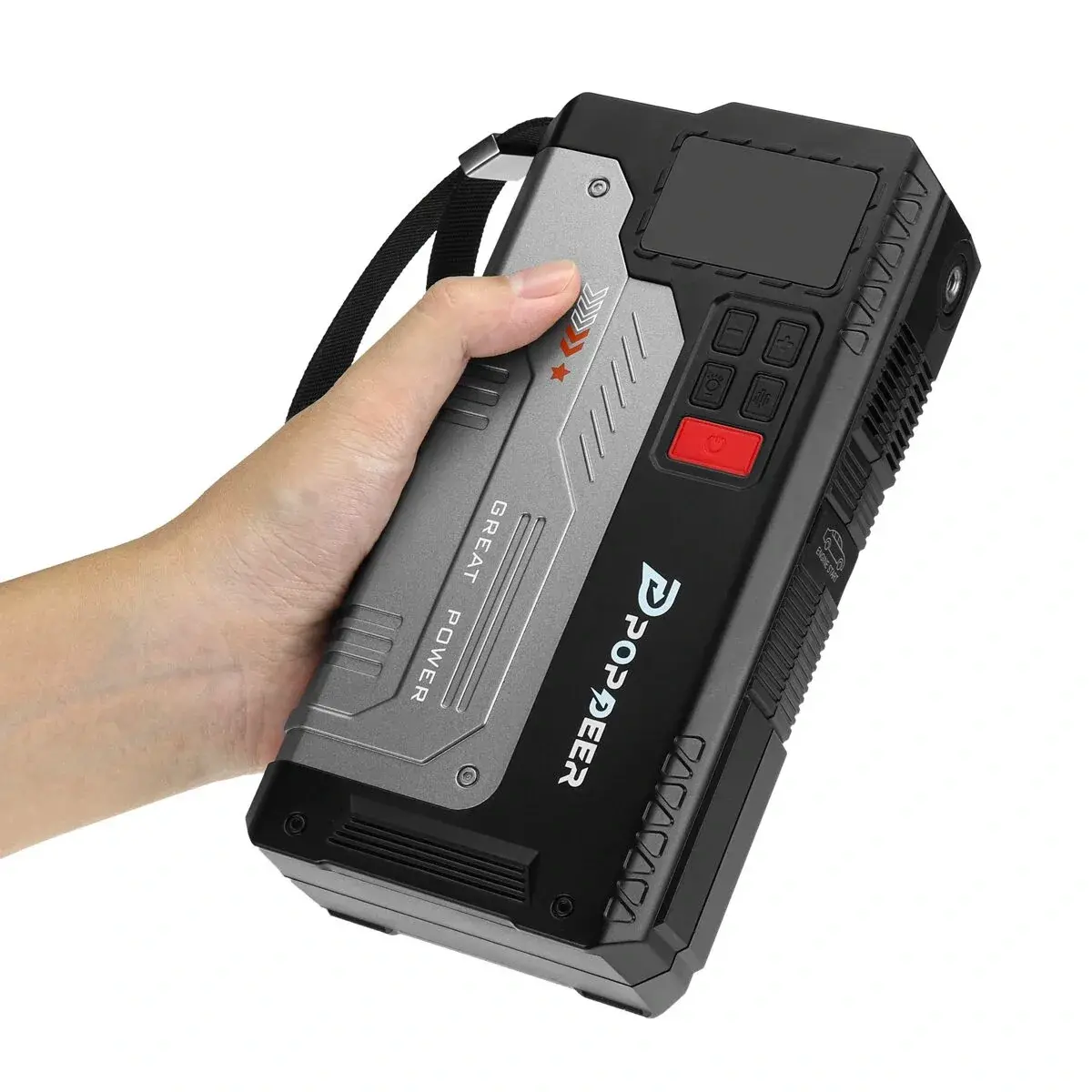[#Ιστορικό_Χαμηλό] POPDEER PD-JA1 : Jump Starter, Power Bank 20.000mAh και φορητή τρόμπα, σε μία συσκευή των 63.5€, [#Ιστορικό_Χαμηλό] POPDEER PD-JA1 : Jump Starter, Power Bank 20.000mAh και φορητή τρόμπα, σε μία συσκευή των 63.5€, TechWar.gr