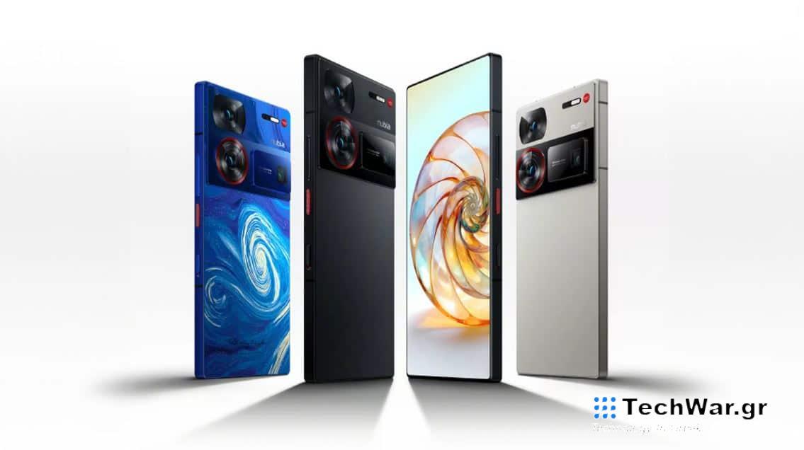 nubia z60 ultra, nubia Z60 Ultra: Επίσημο με κάμερες 18mm, 35mm και 85mm