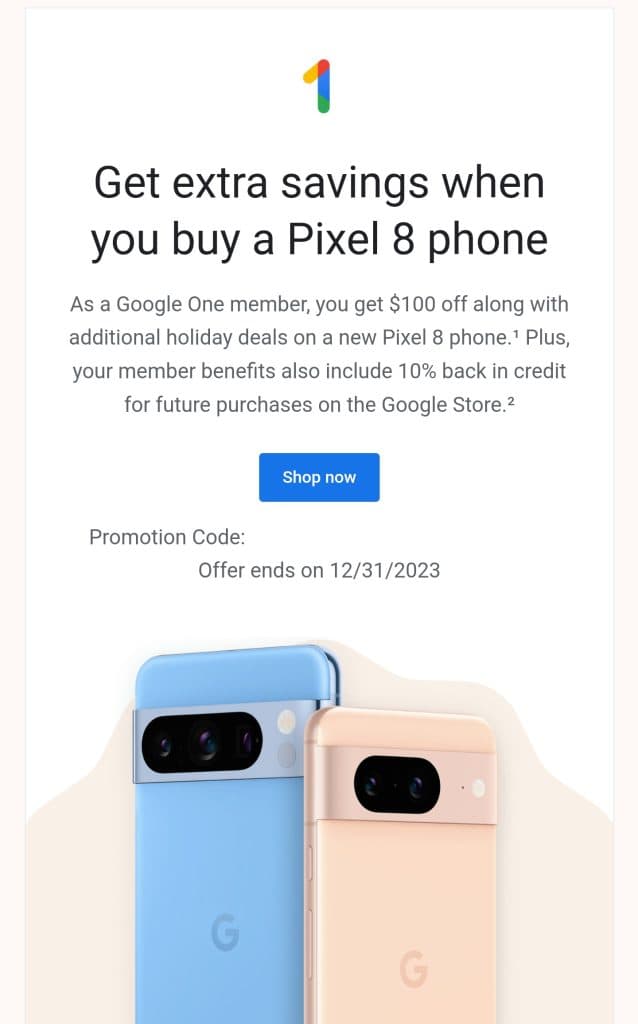 Η Google θέλει πραγματικά να εξοικονομήσετε 100 $ επιπλέον στο Pixel 8, Η Google θέλει πραγματικά να εξοικονομήσετε 100 $ επιπλέον στο Pixel 8, TechWar.gr