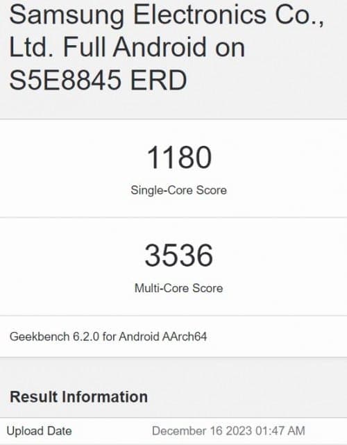 Samsung Galaxy A55: Στο Geekbench με Exynos 1480, Samsung Galaxy A55: Στο Geekbench με Exynos 1480, TechWar.gr