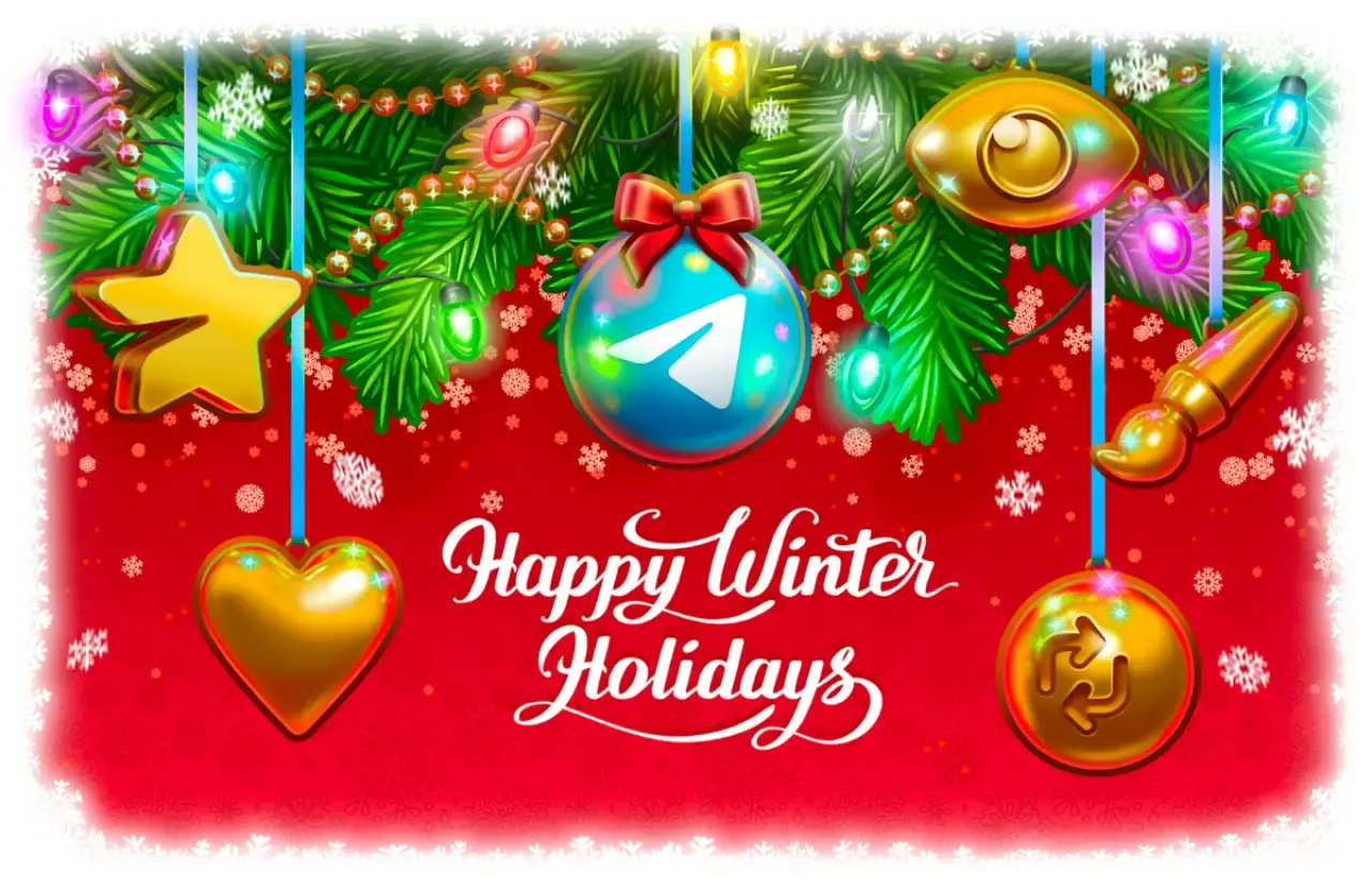 Το Telegram κυκλοφόρησε χριστουγεννιάτικες ενημερώσεις, παρουσίασε την εμφάνιση καναλιού και πολλά άλλα
