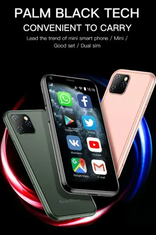 [#Ιστορικό_Χαμηλό] SOYES XS11: Design κανονικού smartphone σε ένα λιλιπούτειο σώμα και κόστος στα 42.7€!!