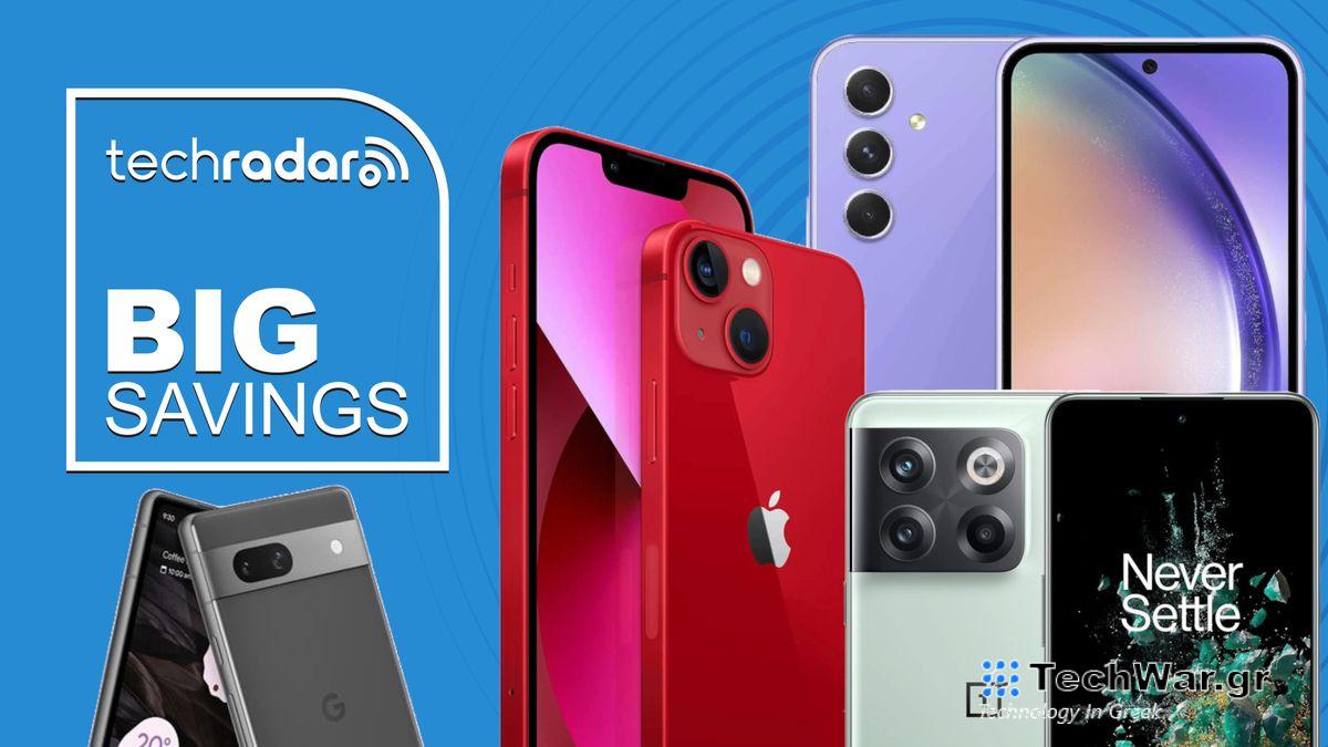 Best cheap phone deals hero image