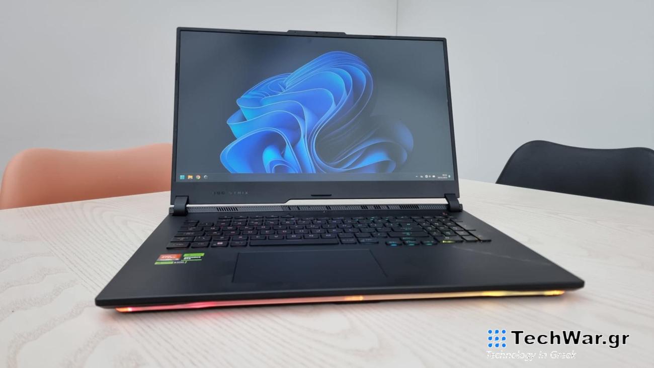 Ανασκόπηση Asus ROG Strix Scar 17 (2023).
