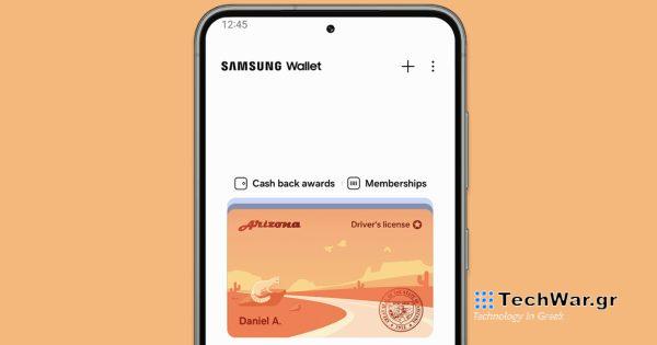 Αριζόνα, Λάβετε την άδεια οδήγησης Samsung Wallet Mobile
