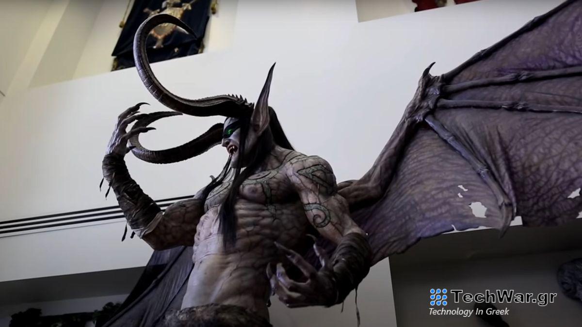 Statue of Illidan Stormrage, the Betrayer