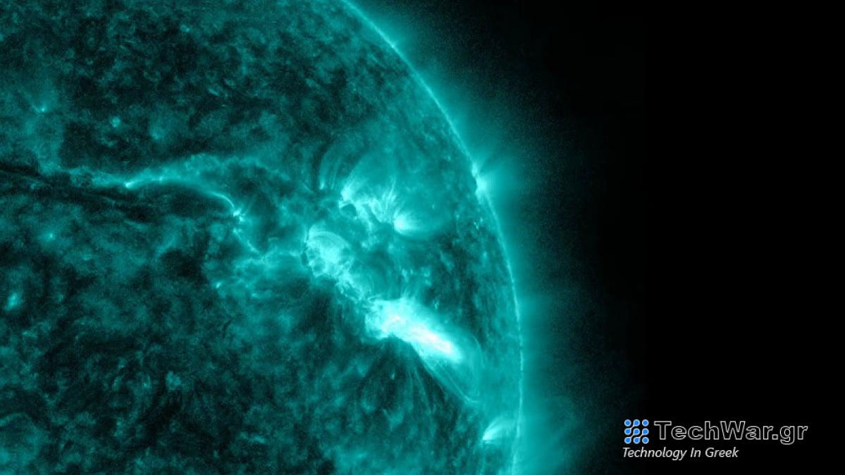 Η NASA καταγράφει την ισχυρότερη ηλιακή έκλαμψη του Ήλιου τα τελευταία 6 χρόνια
