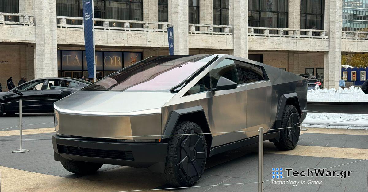 Η αντικατάσταση του περίφημου υαλοκαθαριστήρα του Tesla Cybertruck φέρεται να κοστίζει 165 δολάρια