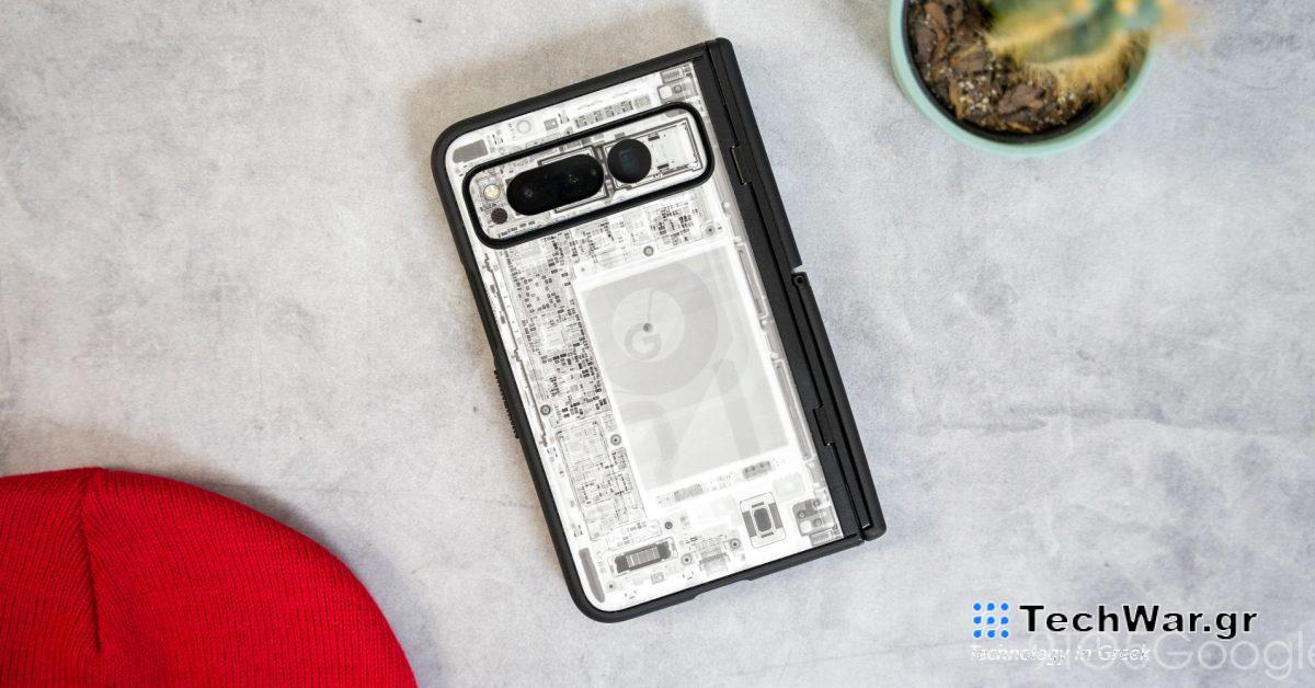 Η θήκη Pixel Fold Grip και το δέρμα X-Ray της Dbrand είναι υπέροχοι συνδυασμοί
