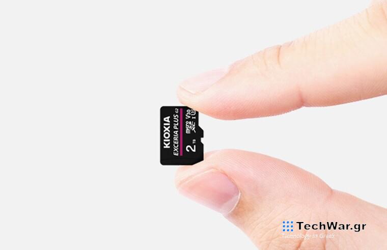 Η μαζική KIOXIA παράγει την κάρτα μνήμης microSDXC με την υψηλότερη χωρητικότητα στον κόσμο