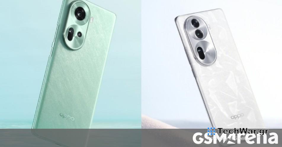 Η παγκόσμια κυκλοφορία της σειράς Oppo Reno11 φημολογείται ότι θα πραγματοποιηθεί στις 11 Ιανουαρίου
