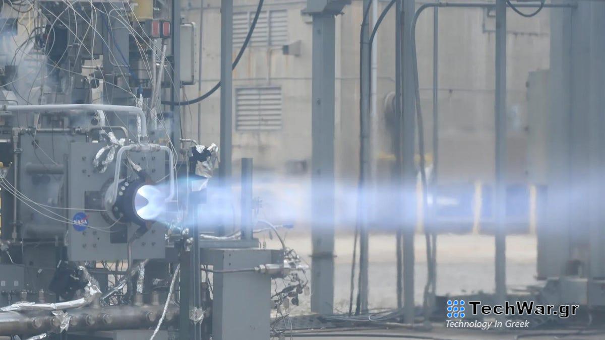 Ο κινητήρας έκρηξης της NASA ανεβάζει στροφές για 4 λεπτά σε δοκιμαστική πρόοδο