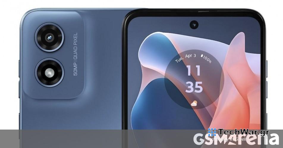 Οι προδιαγραφές και οι αποδόσεις του Motorola Moto G Play (2024).