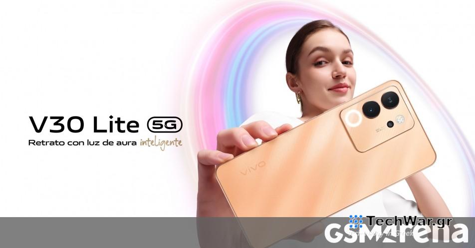 Παρουσιάστηκε το vivo V30 Lite με οθόνη 120Hz και κάμερα selfie 50MP