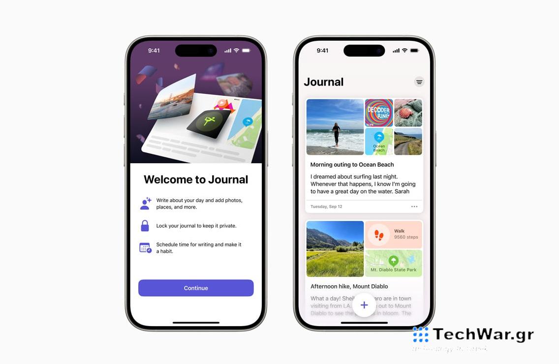 Πώς να χρησιμοποιήσετε την νέα AI εφαρμογή Journal του iPhone / FOXreport.gr