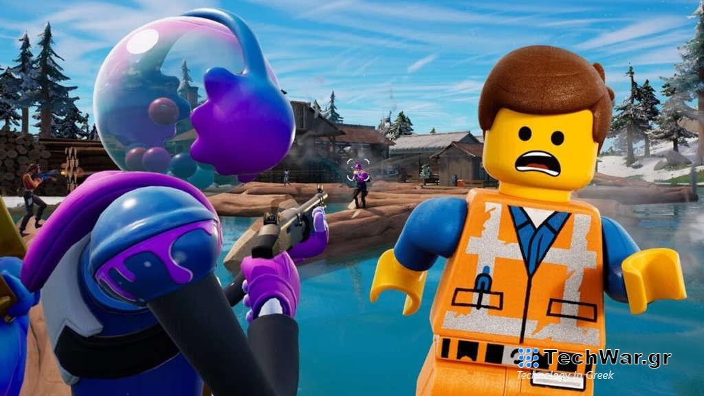 Τα Lego Fortnite, Rocket Racing και Fortnite Festival είναι ξεχωριστά games