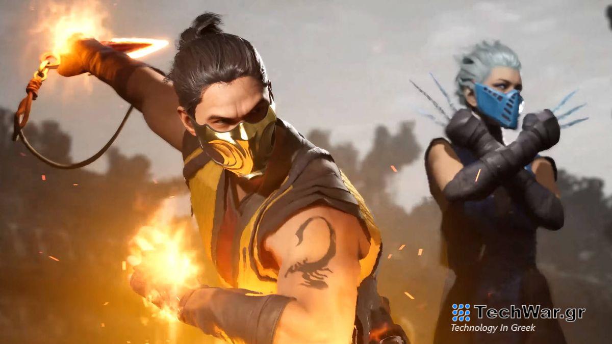 Scorpion and Frost in Mortal Kombat 1