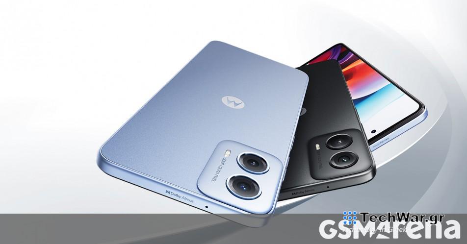 Το Moto G34 γίνεται επίσημο με οθόνη SD 695 και 120 Hz
