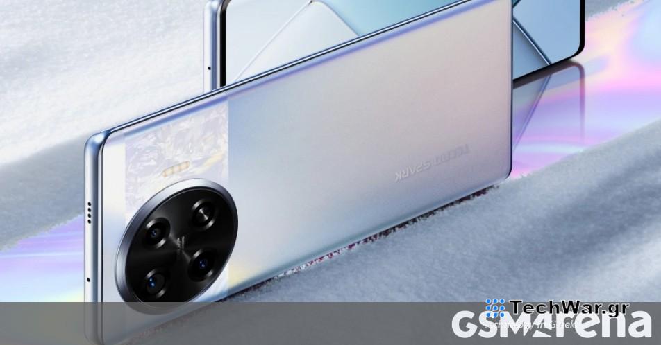 Το Tecno Spark 20 Pro+ είναι πλέον επίσημα καταχωρημένο στον ιστότοπο της εταιρείας