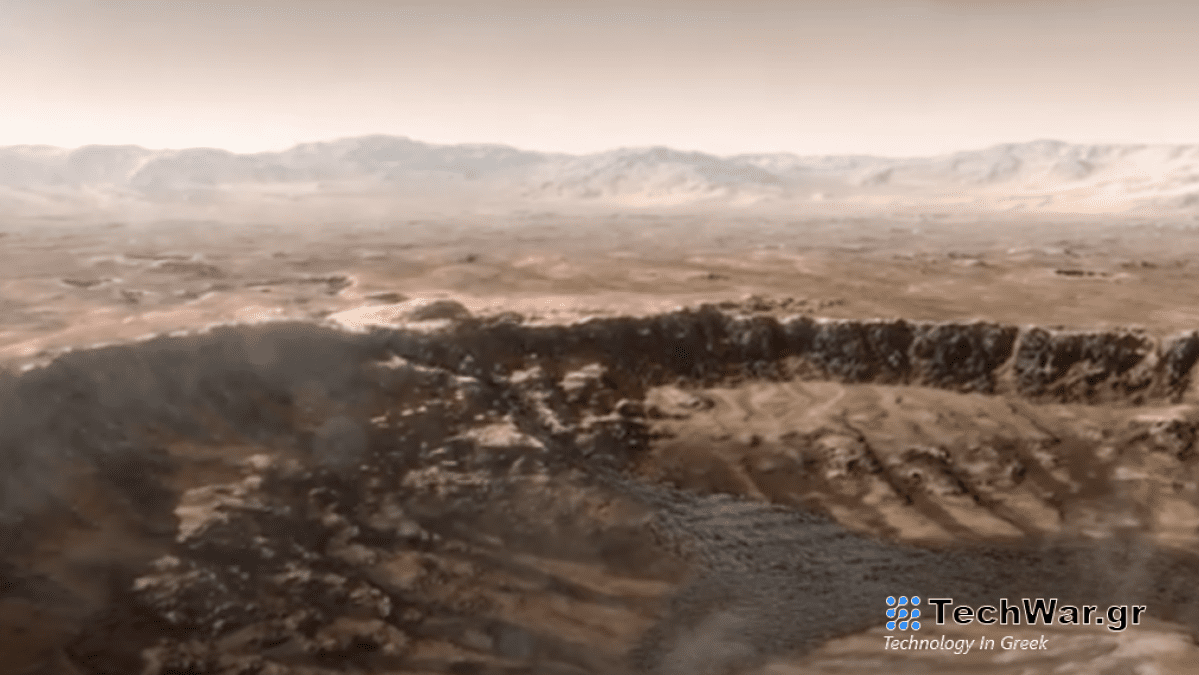 Το βίντεο της NASA για τον Άρη δείχνει τη θεαματική αναπαράσταση ενός κομβικού γεγονότος στον Άρη