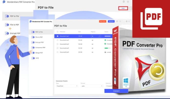 Εξοικονομήστε 75% σε μια άδεια χρήσης για το PDF Converter PDF converter pro software example