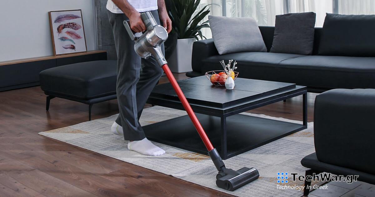 Η Dreame T20 είναι μια νέα, ισχυρή ασύρματη ηλεκτρική σκούπα με έγχρωμη οθόνη