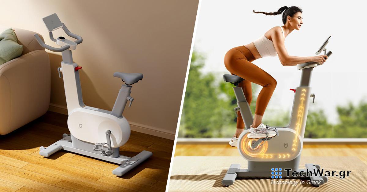 Η Xiaomi παρουσίασε ένα αυτοτροφοδοτούμενο σταθερό ποδήλατο που παράγει ενέργεια