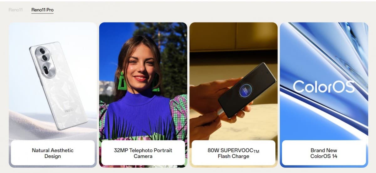 Τα Oppo Reno11 και Reno11 Pro έρχονται στην Ινδία και τη Μαλαισία στις 11 Ιανουαρίου