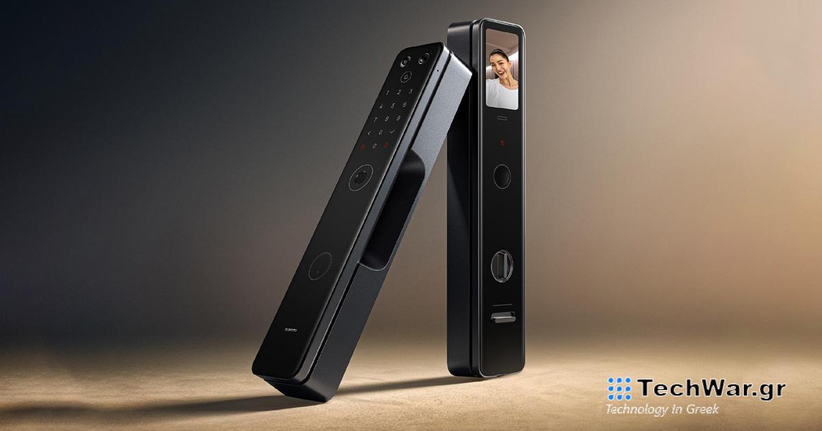 Η Xiaomi παρουσίασε μια έξυπνη κλειδαριά σαν από το μέλλον: Διαθέτει κάμερα 2K και ενσωματωμένη οθόνη που σας δείχνει ποιος είναι πίσω από την πόρτα
