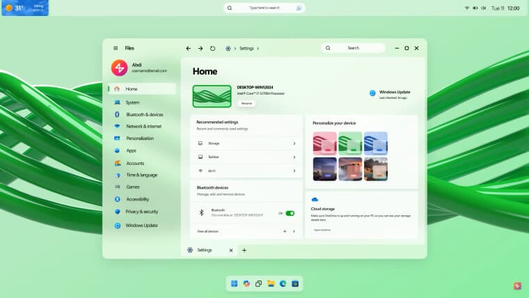 Η Concept φαντάζεται τα "Windows 12" ως το επόμενο "επαναστατικό" λειτουργικό σύστημα της Microsoft, Η Concept φαντάζεται τα “Windows 12” ως το επόμενο “επαναστατικό” λειτουργικό σύστημα της Microsoft, TechWar.GR