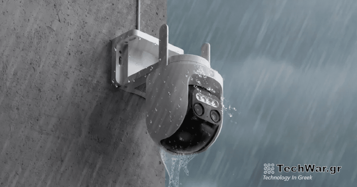 Η κάμερα εξωτερικού χώρου της Xiaomi CW700S είναι η ναυαρχίδα μεταξύ των καμερών ασφαλείας: Διπλοί αισθητήρες, ζουμ 9x!
