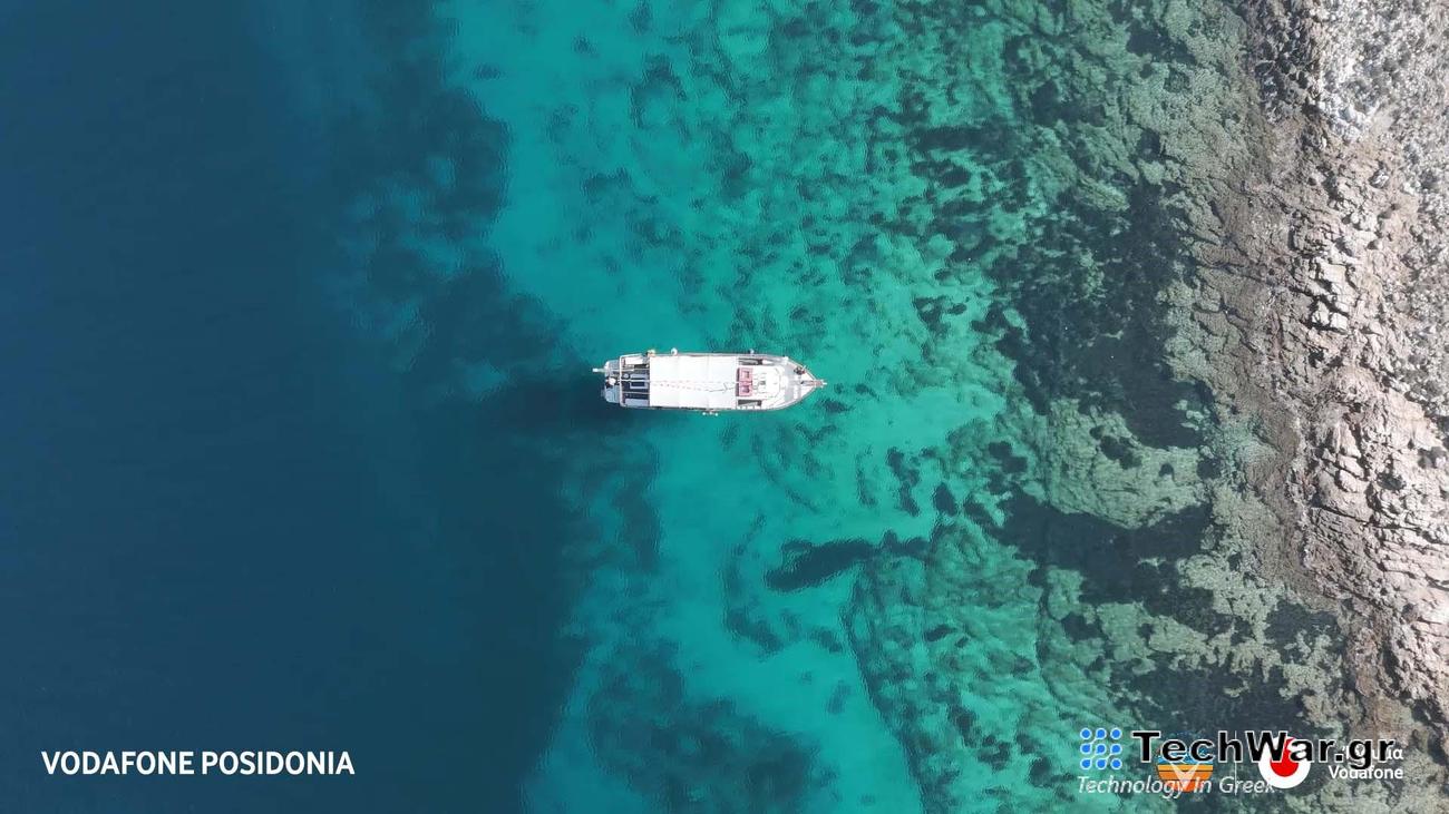 Vodafone Posidonia: Ολοκληρώθηκε η χαρτογράφηση σε Πάρο και Αντίπαρο