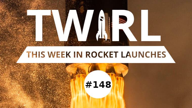 TWIRL logo in front of an Electron rocket