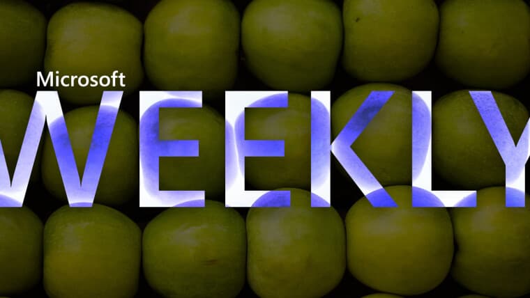 A Microsoft Weekly Banner