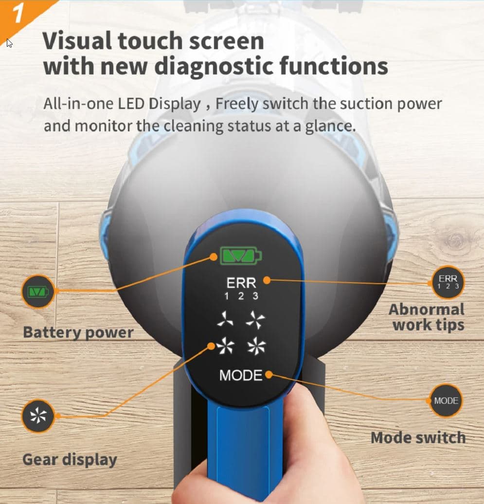 [#Ιστορικό_Χαμηλό] Proscenic P10 : Ισχυρή και κούκλα, έρχεται να καθαρίσει για πάρτη σας με 107.6€ από Ευρώπη! - 2022 03 10 22 38 42 Proscenic p10 cordless stick handheld vacuum cleaner 4 cleaning mode 22000pa pow - TechWar.GR