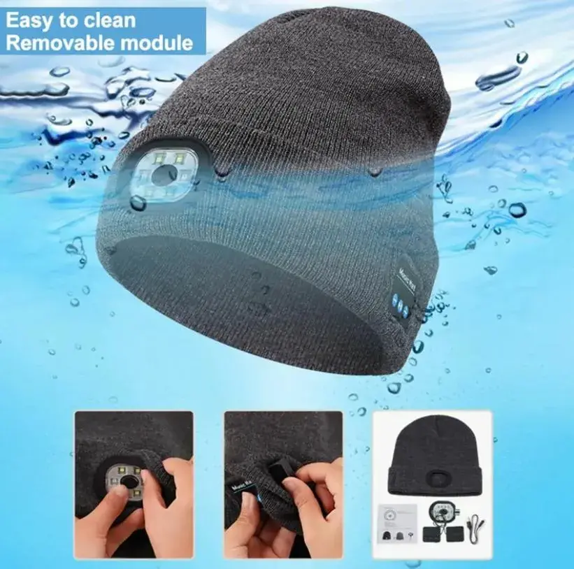 Μουσικό... σκουφί το οποίο έχει και ενσωματωμένο φακό! Δικό σας με μόλις 13,5€!!!, Μουσικό… σκουφί το οποίο έχει και ενσωματωμένο φακό! Δικό σας με μόλις 13,5€!!!, TechWar.GR