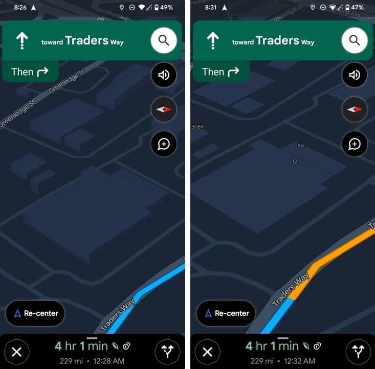Οι Χάρτες Google εμφανίζουν τρισδιάστατα κτίρια κατά την πλοήγηση κατά τη διάρκεια της νέας δοκιμής, Οι Χάρτες Google εμφανίζουν τρισδιάστατα κτίρια κατά την πλοήγηση κατά τη διάρκεια της νέας δοκιμής, TechWar.GR
