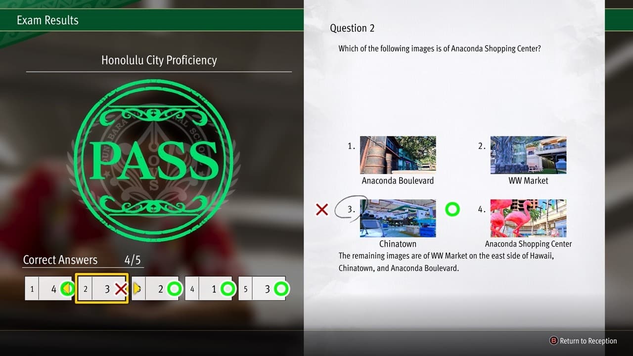 The Anaconda Shopping Center is option number 4 in this image.